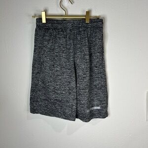 Liberty Pro Boys Athletic Shorts Youth Medium Gray Performance Activewear